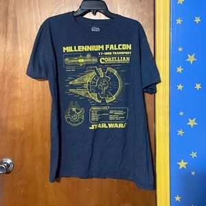 Men’s XL Star Wars Millennium Falcon Tee